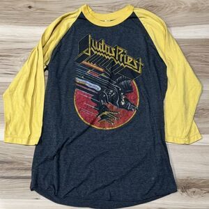 1982 Judas Priest Screaming For Vengance Raglan Shirt Men’s Medium